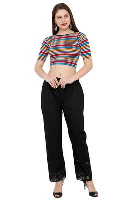 Women's Multicolour Casual Stretchable Readymade Saree Blouse 4