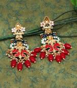 Maroon Danglers Drops