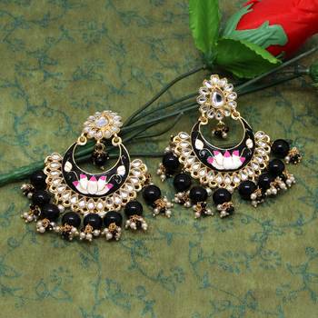 Black danglers-drops 1