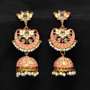 Pink Jhumkas 2