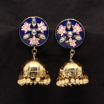 Blue Jhumkas 2
