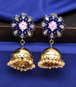 Blue Jhumkas
