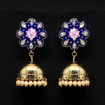 Blue Jhumkas 2