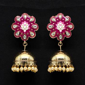 Purple Jhumkas 2