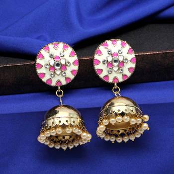 White Jhumkas 1