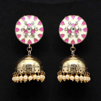 White Jhumkas 2
