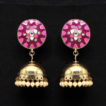 Purple Jhumkas 2