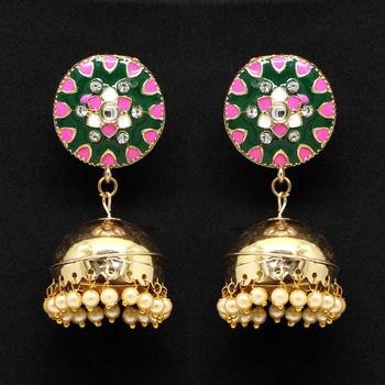 Green Jhumkas 2