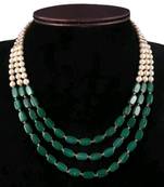 Green Pearl Necklaces