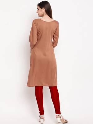 Muslin Straight Stitched kurti 2