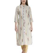 womens rayon Printed Straight Kurta