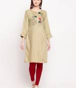 Muslin Straight Stitched kurti