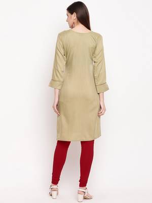 Muslin Straight Stitched kurti 2