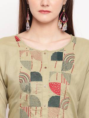 Muslin Straight Stitched kurti 5