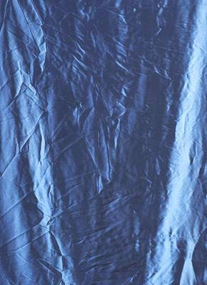 Blue & Royal Blue Organza Tie  Dye Saree With Golden Border 4
