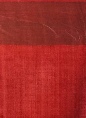 Bule Tussar Silk Saree With Multi Color Pallu 4