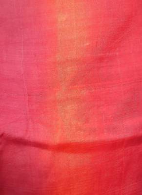 Black & Red Color Pure Silk Saree 4
