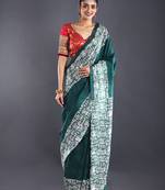 Green Pure Silk Saree