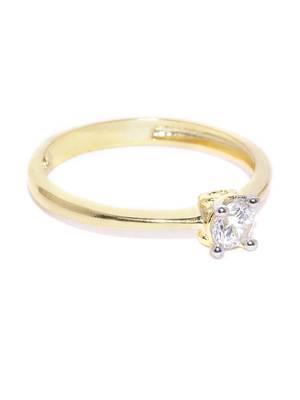 Gold american diamond rings 3