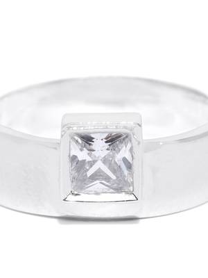 White american diamond rings 3
