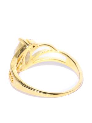Gold cubiz zirconia rings 4