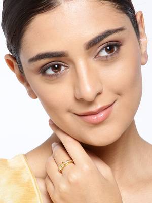 Gold american diamond rings 2