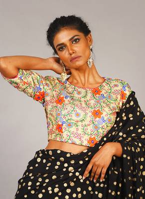 Floral Embroidered Blouse 1