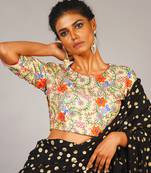 Floral Embroidered Blouse
