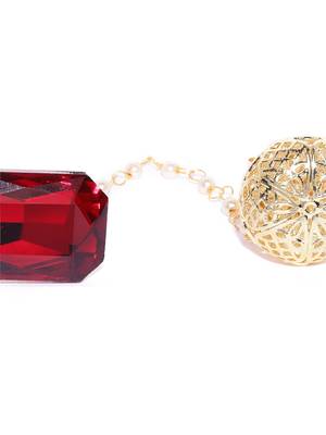 Red coloured stone rings 5