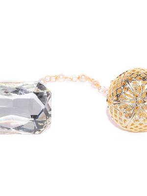 White coloured stone rings 5