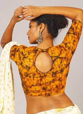 Yellow Batik Blouse 3