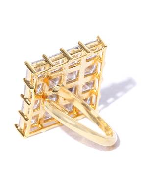 White american diamond rings 4