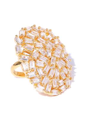 White american diamond rings 3