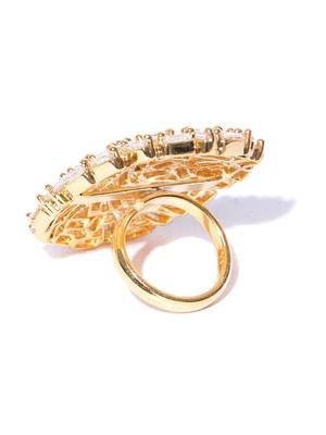 White american diamond rings 4
