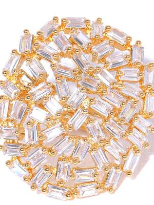 White american diamond rings 5