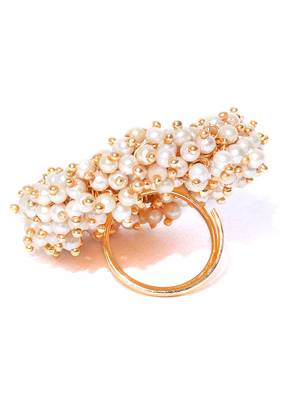 Gold kundan rings 4