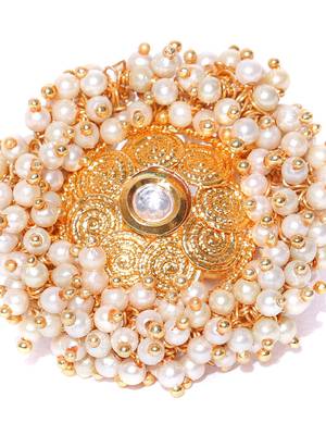 Gold kundan rings 5