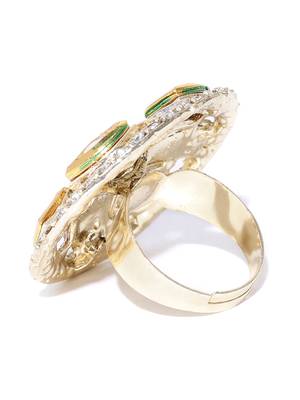 white kundan rings 4