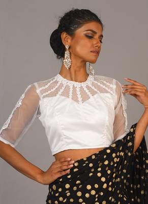 White Lace  Blouse 2