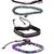 Genuine Leather Bracelet Multi-Color Wraps Casual Skin Friendly Bracelets For Men