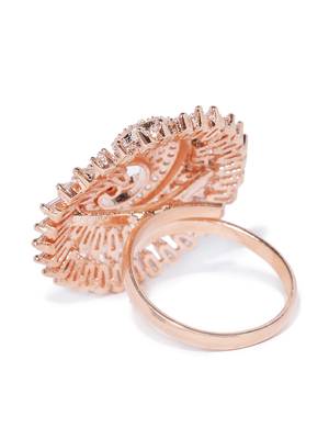 White american diamond rings 4