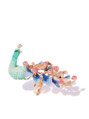 Multicolor american diamond rings 4