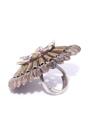 multicolor  stone rings 4