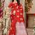 Red Woven Kanjivaram Silk Saree With Blouse