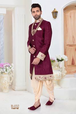 White embroidered fancy fabric indo-western-dresses 1