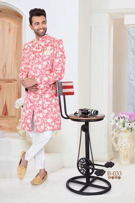 Multicolor embroidered fancy fabric indo-western-dresses 1