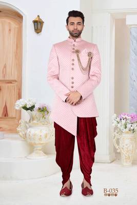 Multicolor plain fancy fabric indo-western-dresses 1