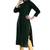 Women Embroidered Poly Silk Straight Kurta
