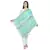 Multicolor & Green Viscose Rayon Woven Design Floral Paisley Shawl