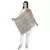 Multicolor Viscose Rayon Woven Design Striped Stole Scarf